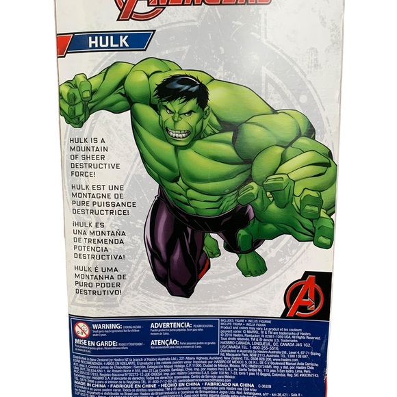 MARVEL AVENGERS TITAN HERO SERIES INCREDIBLE HULK 12" NEW ACTION FIGURE! - Picture 5 of 7